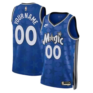 Attraente Orlando Magic Nike Unisex 2023/24 Swingman Custom Jersey Classic Edition Blue per gli appassionati