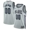 Eccezionale Orlando Magic Nike Unisex 2024/25 Custom Swingman Jersey City Edition Silver per gli appassionati