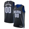 Sofisticato Orlando Magic Nike Unisex Swingman Custom Jersey Black Icon Edition per gli appassionati