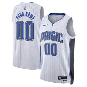 Splendido Comodo Orlando Magic Nike Unisex Swingman Custom Jersey White Association Edition per gli appassionati