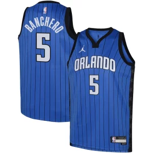 Attraente Paolo Banchero Orlando Magic Jordan Brand Youth Swingman Jersey Statement Royal per gli appassionati