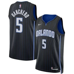 Carino Fascinante Elegante Paolo Banchero Orlando Magic Nike Unisex 2022 NBA Draft First Round Pick Swingman Jersey Icon Edition Black per gli appassionati