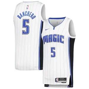 Bellissimo Cool Sofisticato Paolo Banchero Orlando Magic Nike Unisex Swingman Jersey Association Edition White per gli appassionati