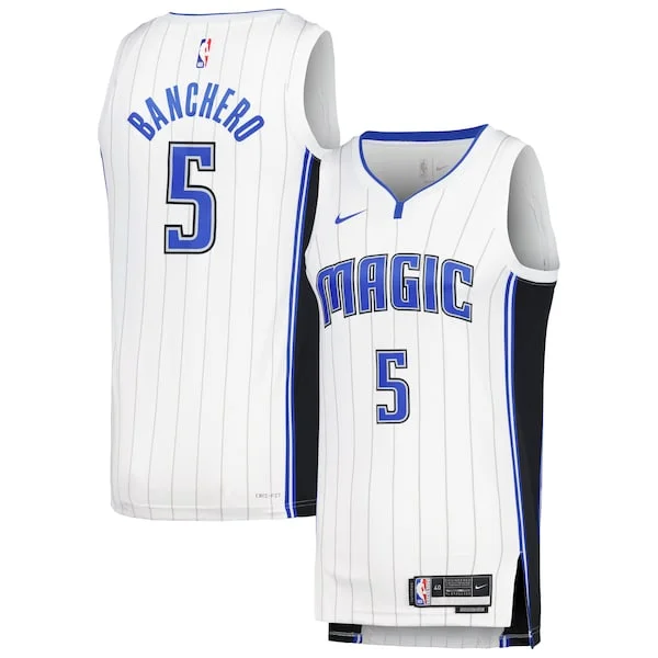 Bellissimo Cool Sofisticato Paolo Banchero Orlando Magic Nike Unisex Swingman Jersey Association Edition White per gli appassionati