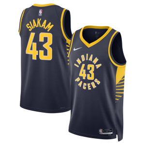 Fascinante Gorgeous Pascal Siakam Indiana Pacers Nike Unisex Swingman Jersey Icon Edition Navy per gli appassionati
