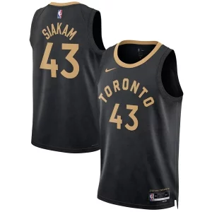 Accattivante Fascinante Pascal Siakam Toronto Raptors Nike Unisex 2022/23 Swingman Jersey City Edition Black per gli appassionati