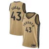 Duraturo Pascal Siakam Toronto Raptors Nike Unisex 2023/24 Swingman Jersey Gold City Edition per gli appassionati