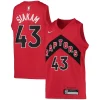 Cool Comodo Eccezionale Pascal Siakam Toronto Raptors Nike Youth 2021/22 Diamond Swingman Jersey Icon Edition Red per gli appassionati