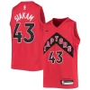 Trendy Sofisticato Carino Pascal Siakam Toronto Raptors Nike Youth Swingman Jersey Icon Edition Red/White per gli appassionati