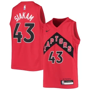 Trendy Sofisticato Carino Pascal Siakam Toronto Raptors Nike Youth Swingman Jersey Icon Edition Red/White per gli appassionati
