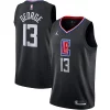Classico Paul George LA Clippers Jordan Brand 2020/21 Swingman Jersey Statement Edition Black per gli appassionati
