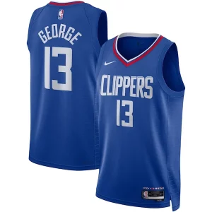 Elegante Paul George LA Clippers Nike Unisex Swingman Jersey Icon Edition Royal per gli appassionati