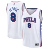Pratico Paul George Philadelphia 76ers Youth Fast Break Replica Player Jersey Association Edition White per gli appassionati