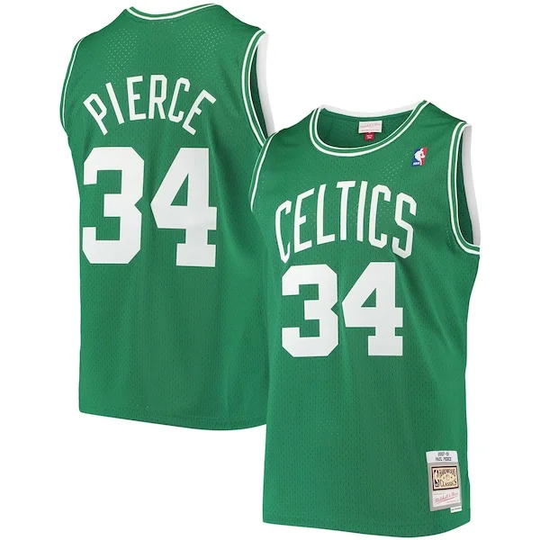 Attraente Paul Pierce Boston Celtics Hardwood Classics Swingman Jersey Kelly Green per gli appassionati