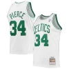 Pratico Eccezionale Versatile Paul Pierce Boston Celtics Hardwood Classics Swingman Jersey White/Kelly Green per gli appassionati