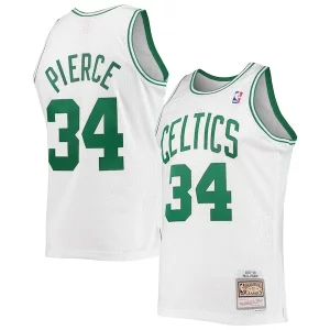 Pratico Eccezionale Versatile Paul Pierce Boston Celtics Hardwood Classics Swingman Jersey White/Kelly Green per gli appassionati