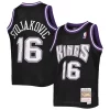 Accattivante Prestigioso Sofisticato Peja Stojakovic Sacramento Kings Youth 2001/02 Hardwood Classics Swingman Jersey Black per gli appassionati