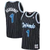 Duraturo Trendy Penny Hardaway Orlando Magic Hardwood Classics Swingman Jersey Black per gli appassionati