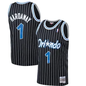 Duraturo Trendy Penny Hardaway Orlando Magic Hardwood Classics Swingman Jersey Black per gli appassionati