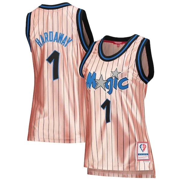 Delizioso Elegante Penny Hardaway Orlando Magic Women's 75th Anniversary Rose Gold 1993 Swingman Jersey Pink per gli appassionati