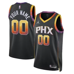 Trendy Carino Phoenix Suns Jordan Brand Unisex 2022/23 Swingman Custom Jersey Statement Edition Black per gli appassionati