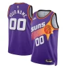 Versatile Prestigioso Attraente Phoenix Suns Nike Unisex 2022/23 Custom Swingman Jersey Classic Edition Purple per gli appassionati