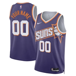 Magnifico Prestigioso Fascinante Phoenix Suns Nike Unisex Swingman Custom Jersey Purple Icon Edition per gli appassionati