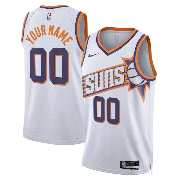 Fantastico Cool Ottimo Phoenix Suns Nike Unisex Swingman Custom Jersey White Association Edition per gli appassionati