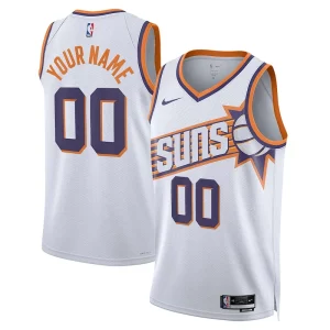 Eccezionale Moderno Ottimo Phoenix Suns Nike Unisex Swingman Custom Jersey White Association Edition per gli appassionati