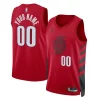 Ottimo Portland Trail Blazers Jordan Brand Unisex 2022/23 Swingman Custom Jersey Statement Edition Red per gli appassionati