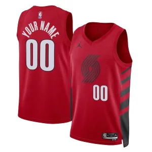 Ottimo Portland Trail Blazers Jordan Brand Unisex 2022/23 Swingman Custom Jersey Statement Edition Red per gli appassionati