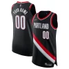 Sofisticato Portland Trail Blazers Nike 2021/22 Diamond Authentic Custom Jersey Icon Edition Black per gli appassionati