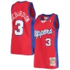 Fantastico Cool Quentin Richardson LA Clippers 2000/01 Hardwood Classics Swingman Jersey Red per gli appassionati