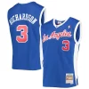 Duraturo Quentin Richardson LA Clippers 2001/02 Hardwood Classics Swingman Jersey Royal per gli appassionati