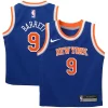 Cool Delizioso RJ Barrett New York Knicks Nike Preschool Swingman Player Jersey Icon Edition Blue per gli appassionati
