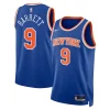 Prestigioso Sofisticato Carino RJ Barrett New York Knicks Nike Unisex Swingman Jersey Icon Edition Blue per gli appassionati