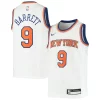 Classico RJ Barrett New York Knicks Nike Youth Swingman Jersey Association Edition White per gli appassionati