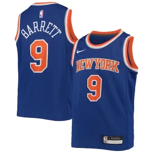 Carino Splendido Bellissimo RJ Barrett New York Knicks Nike Youth Swingman Jersey Icon Edition Royal per gli appassionati