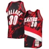Cool Lussuoso Stupendo Rasheed Wallace Portland Trail Blazers 1999/00 Hardwood Classics Marble Swingman Jersey Black per gli appassionati