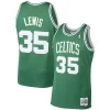 Pratico Accattivante Versatile Reggie Lewis Boston Celtics 1987/88 Hardwood Classics Swingman Jersey Kelly Green per gli appassionati