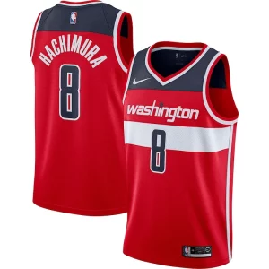 Versatile Elegante Accattivante Rui Hachimura Washington Wizards Nike Swingman Jersey Red per gli appassionati