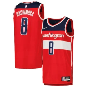 Delizioso Rui Hachimura Washington Wizards Nike Swingman Jersey Red per gli appassionati