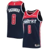 Meraviglioso Elegante Rui Hachimura Washington Wizards Nike Swingman Player Jersey Icon Edition Navy per gli appassionati