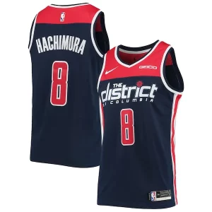 Meraviglioso Elegante Rui Hachimura Washington Wizards Nike Swingman Player Jersey Icon Edition Navy per gli appassionati