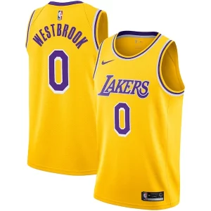 Robusto Versatile Delizioso Russell Westbrook Los Angeles Lakers Nike 2020/21 Swingman Player Jersey Gold Icon Edition per gli appassionati