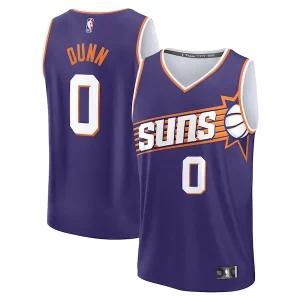 Comodo Ryan Dunn Phoenix Suns Youth 2024 NBA Draft Fast Break Player Jersey Icon Edition Purple per gli appassionati