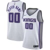 Splendido Accattivante Moderno Sacramento Kings Nike 2020/21 Swingman Custom Jersey Association Edition White per gli appassionati