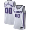 Accattivante Sacramento Kings Nike Swingman Custom Jersey White Association Edition per gli appassionati