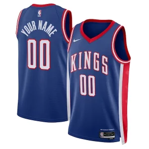 Pratico Stupendo Meraviglioso Sacramento Kings Nike Unisex 2024/25 Custom Swingman Jersey City Edition Blue per gli appassionati