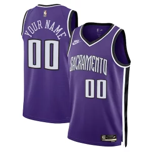 Magnifico Incantevole Sacramento Kings Nike Unisex Adult Swingman Custom Jersey Classic Edition Purple per gli appassionati